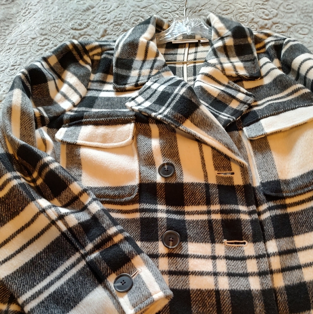 EUC Croft And Barrow Plaid Jacket